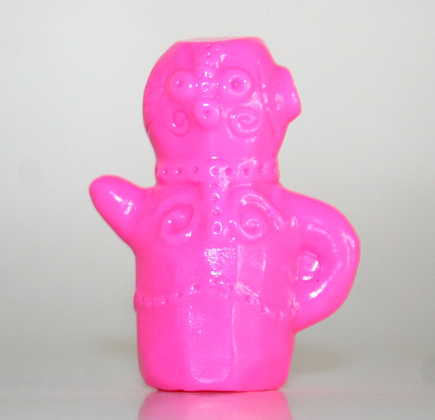 Science Patrol Unpainted Pink Mushbuh Rare Boy