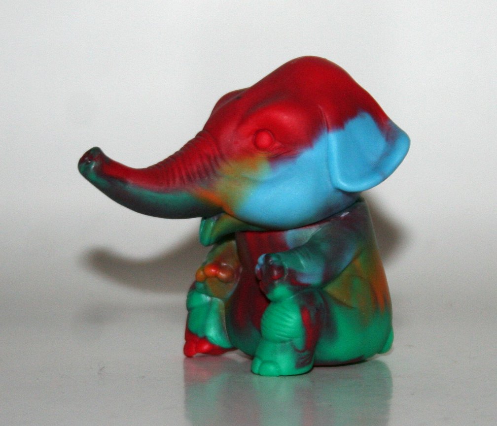 Shikaruna Multicolor Marbled Mini Elephant