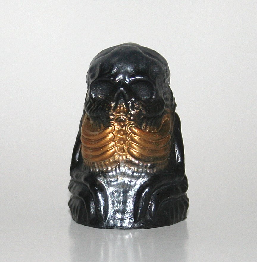 Thatdamndjo Black and Gold BoneGhost