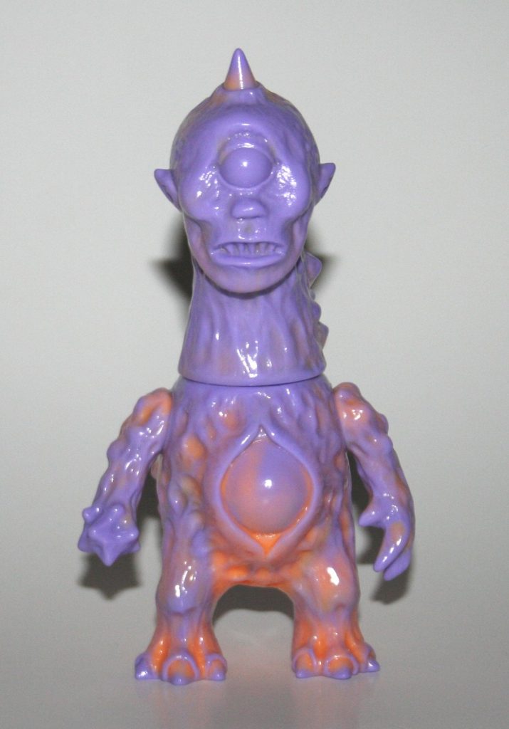 Chokehazrd Unpainted Purple and Orange Marbled Toxic Cyclops
