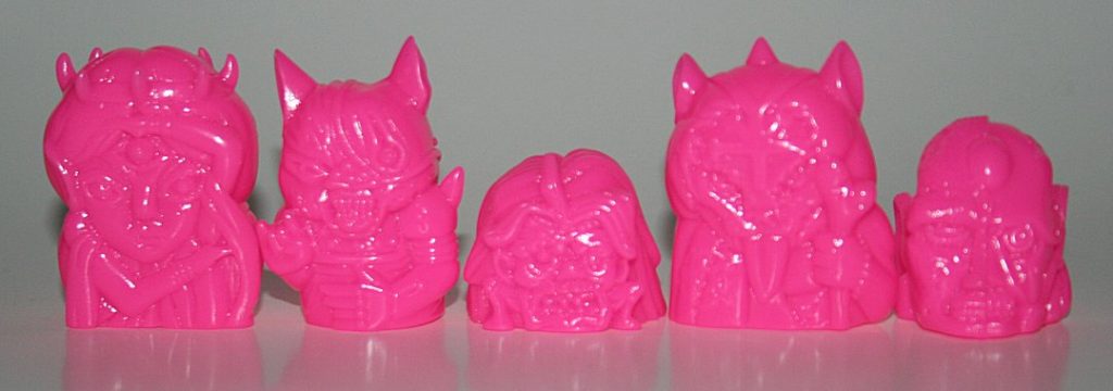 Deathcat Toys Hot Pink Elder Demons Blank Set