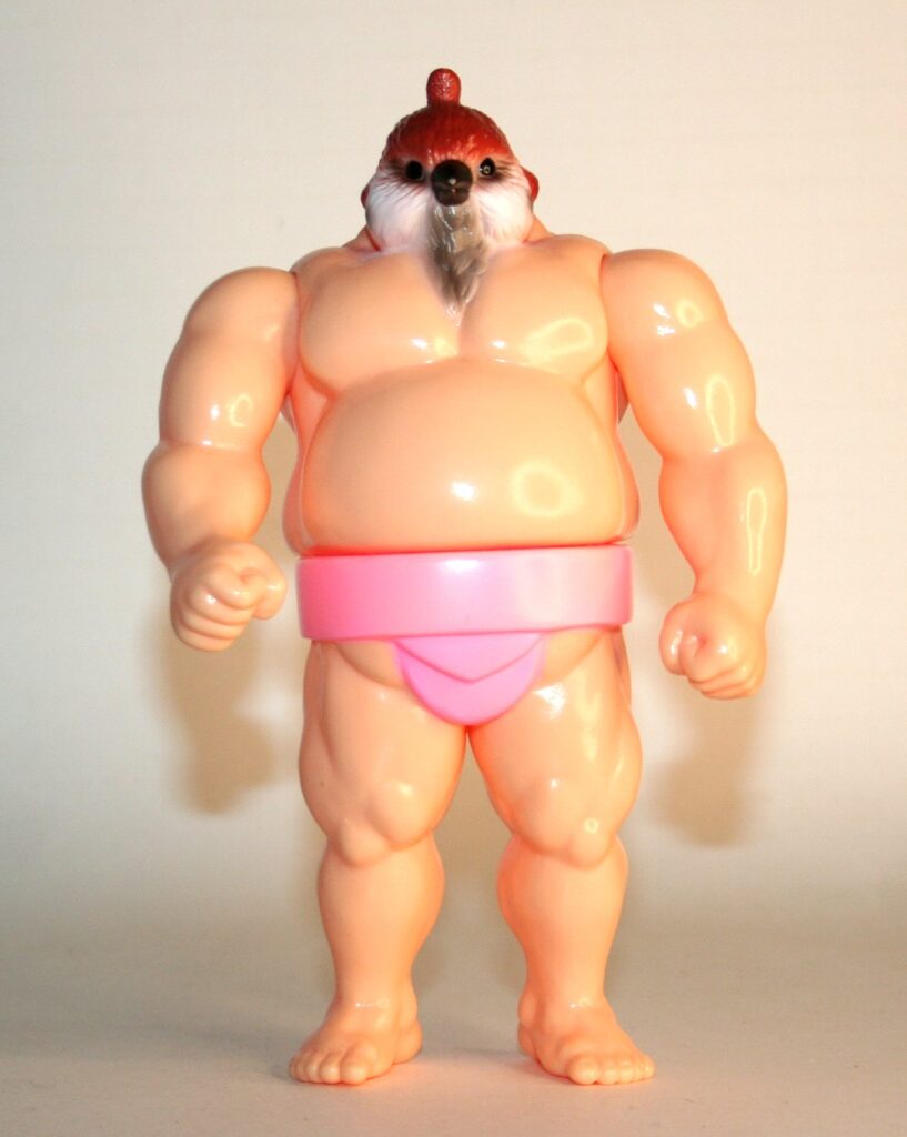Kakeruri Flesh Color Sparrow Rikishi