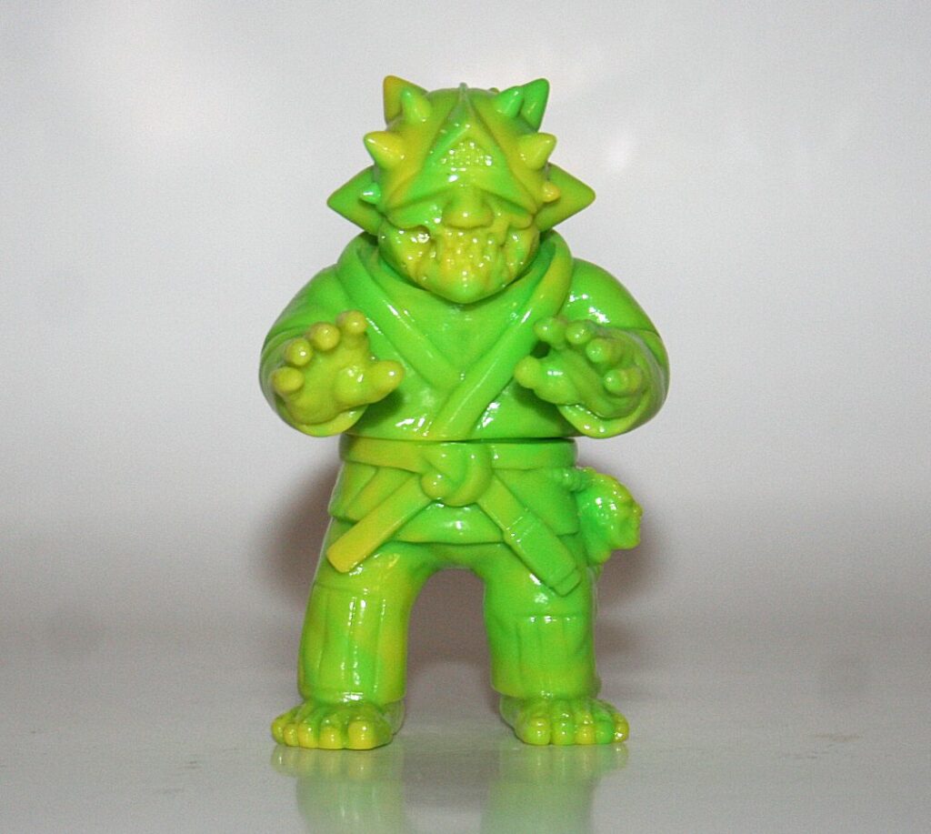 MVH Marbled Yellow and Green The Borg Brazilian Jiu Jitsu Fighter