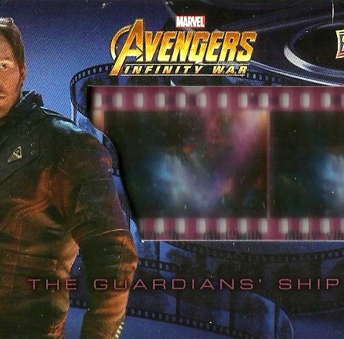Avengers Infinity War Film Cels FC16 The Guardians Ship Card