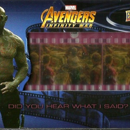 Avengers Infinity War Film Cels FC8 Did You Hear What I Said