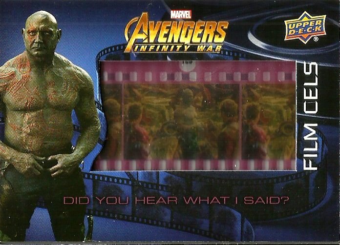 Avengers Infinity War Film Cels FC8 Did You Hear What I Said