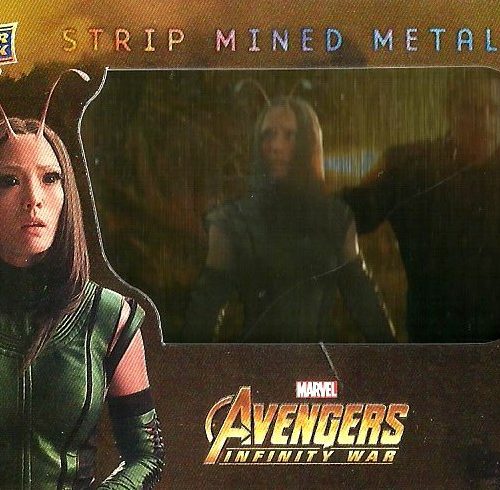 Avengers Infinity War Strip Mined Metals Card SMM3 Upper Deck