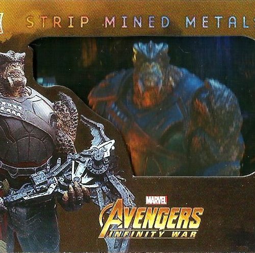 Avengers Infinity War Strip Mined SMM9 Cull Obsidian Card