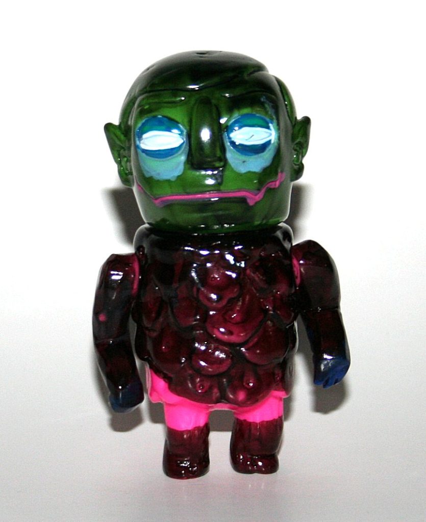Grody Shogun Pink and Green Dracula Monster Nug