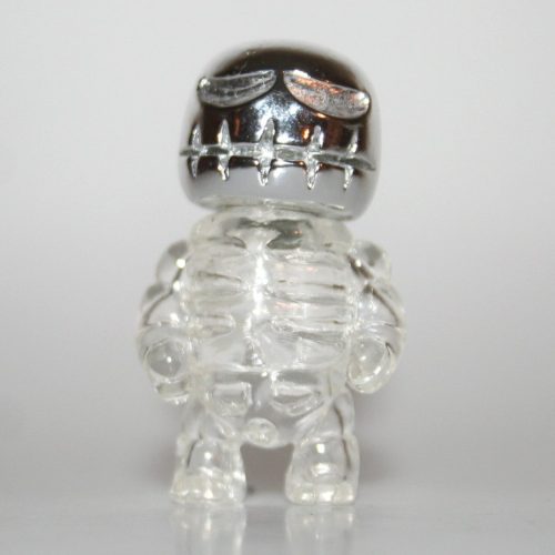 Draculazer x Chompton Unpainted Clear Black Demon Robot — Vicious Fun
