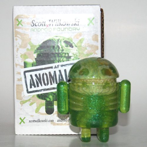 Scott Wilkowski x Android Foundry Green Glitter Resin Anomalies