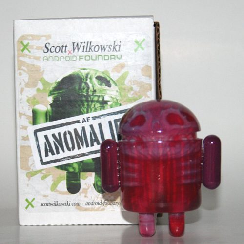 Scott Wilkowski x Android Foundry Red and Blue Resin Anomalies