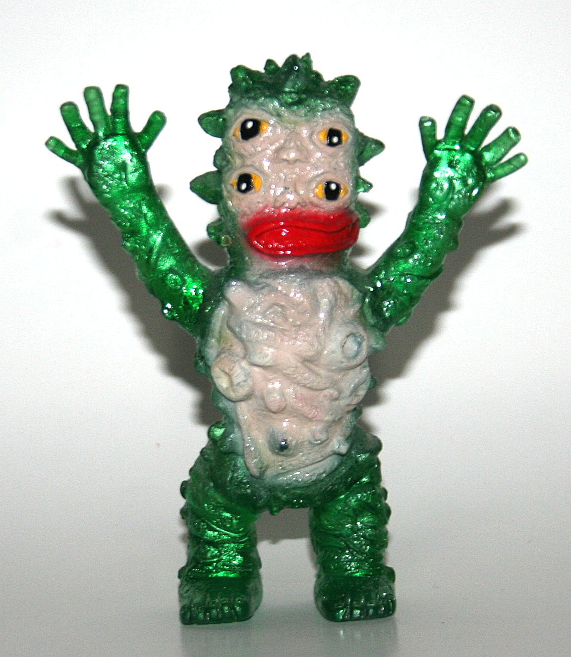 Cop A Squat Toys Metallic Clear Green NapNapNap