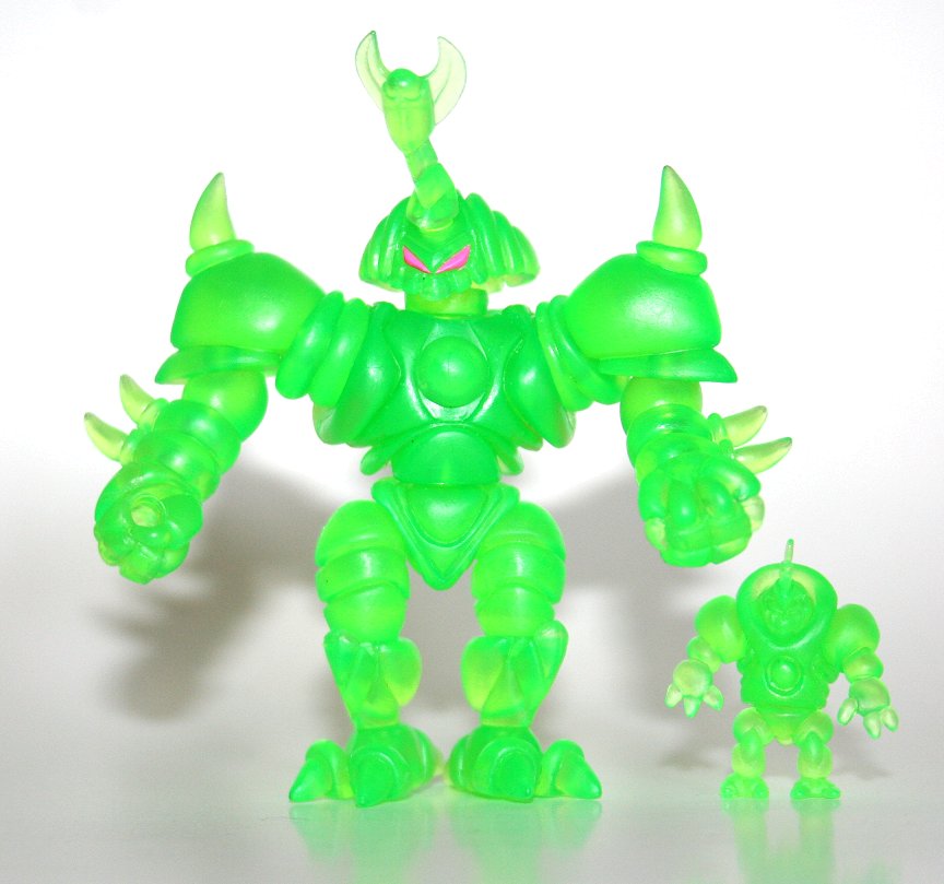 Glyos Compatible Godbeast Clear Green Kabuto Mushi Mk2
