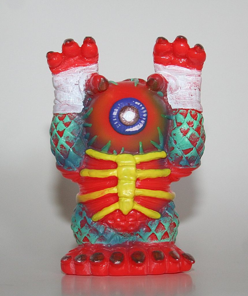 Mishka x Blackbook Toy Red Ghost Beast