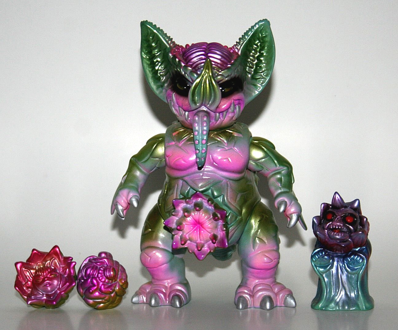Paul Kaiju FOE Gallery Summer Cauldron One Off Custom Mockbat