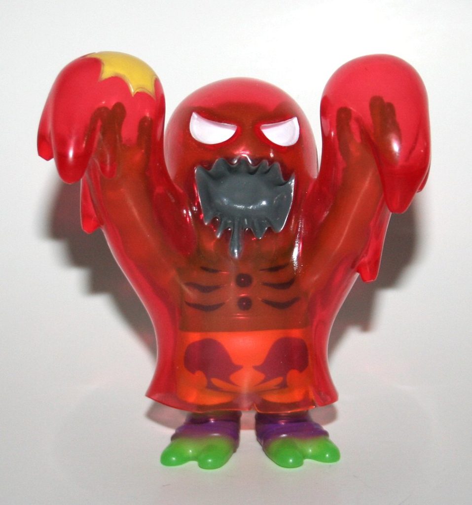 Secret Base x Ubiq Clear Red GID Obake Ghost