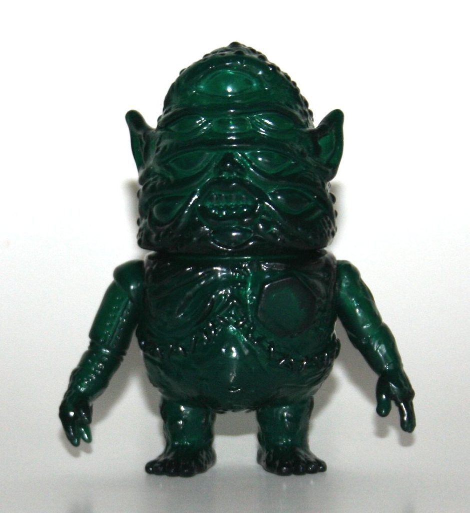 Splurrt Clear Emerald Borealis Kid - Loose