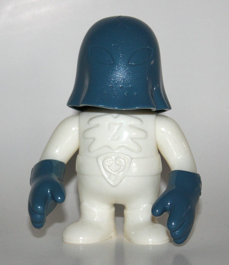 Super7 Unpainted White and Blue LB 2009 Hood Zombie