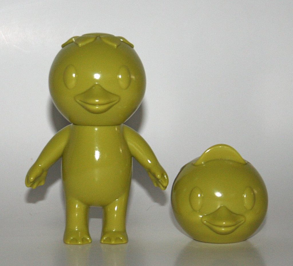 Cometdebris Unpainted Pea Green Kappa Kid and Variant Head