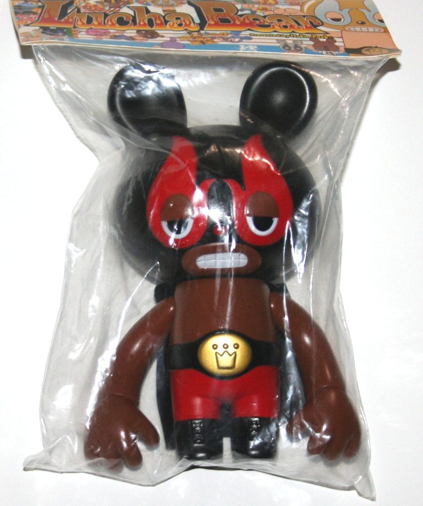 Itokin Park Chocolate with Cloak Lucha Bear