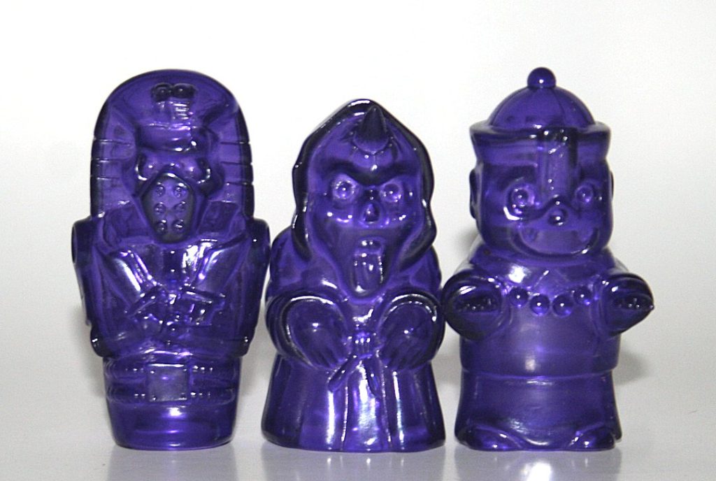 KtoKto Unpainted Clear Purple Scream Set - Loose