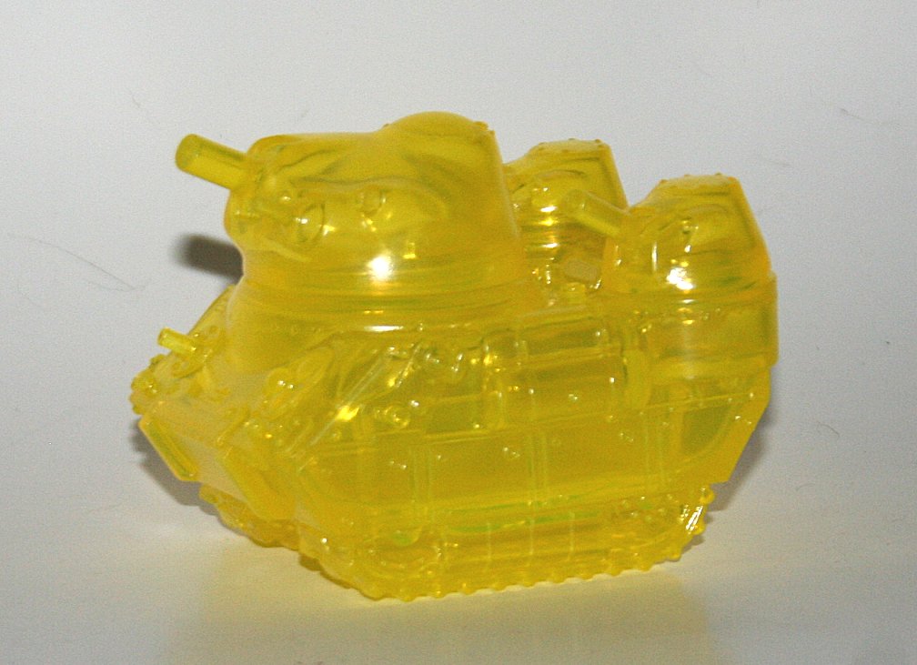 Max Toy Co Clear Yellow Kaiju Tank