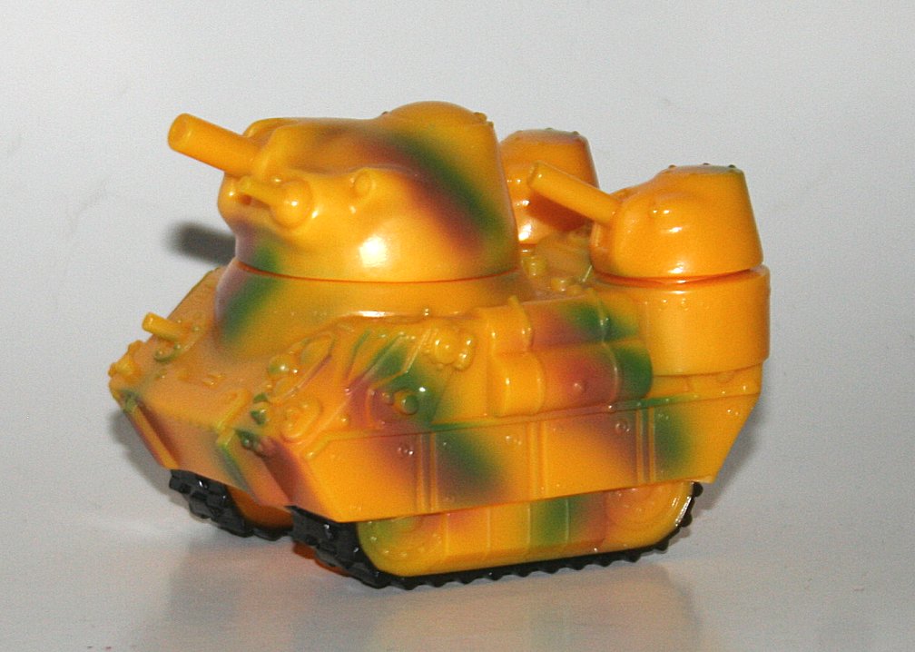 Max Toy Co Yellow Camouflage Kaiju Tank