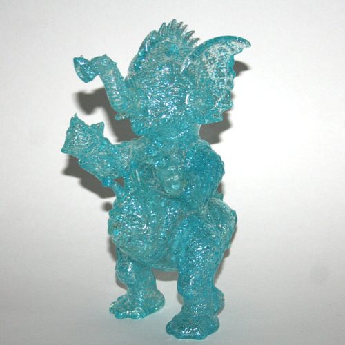 Paul Kaiju x Unbox DCon 2018 Clear Blue GID Boss Carrion