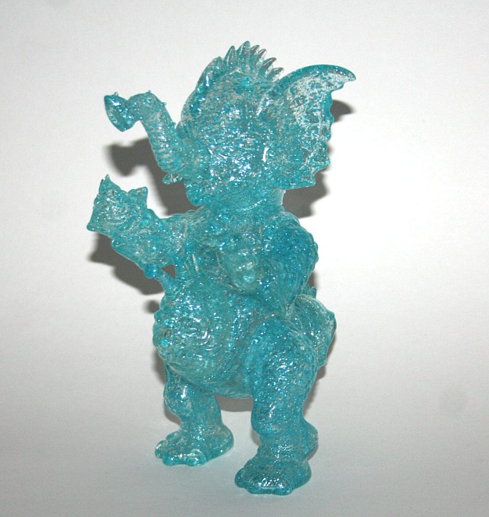 Paul Kaiju x Unbox DCon 2018 Clear Blue GID Boss Carrion