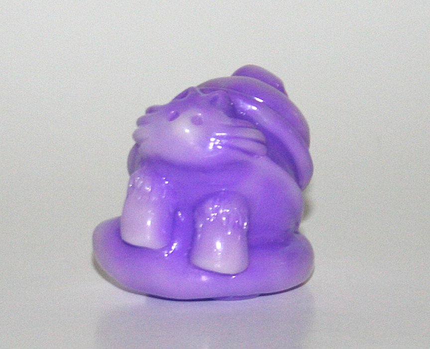 Science Patrol x Sqdblstr Purple and GID Marbled Micro Bun-Chan