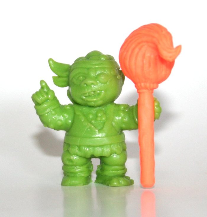 EddieInTheCity Green and Orange Toxic Avenger Keshi