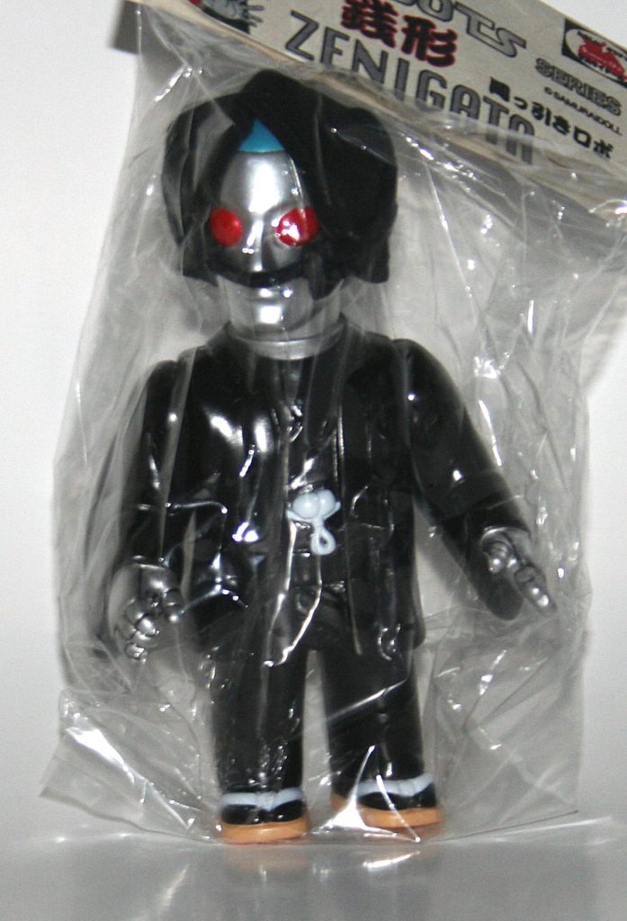 Ooedo Robots Samurai Doll Black Hooded Zenigata