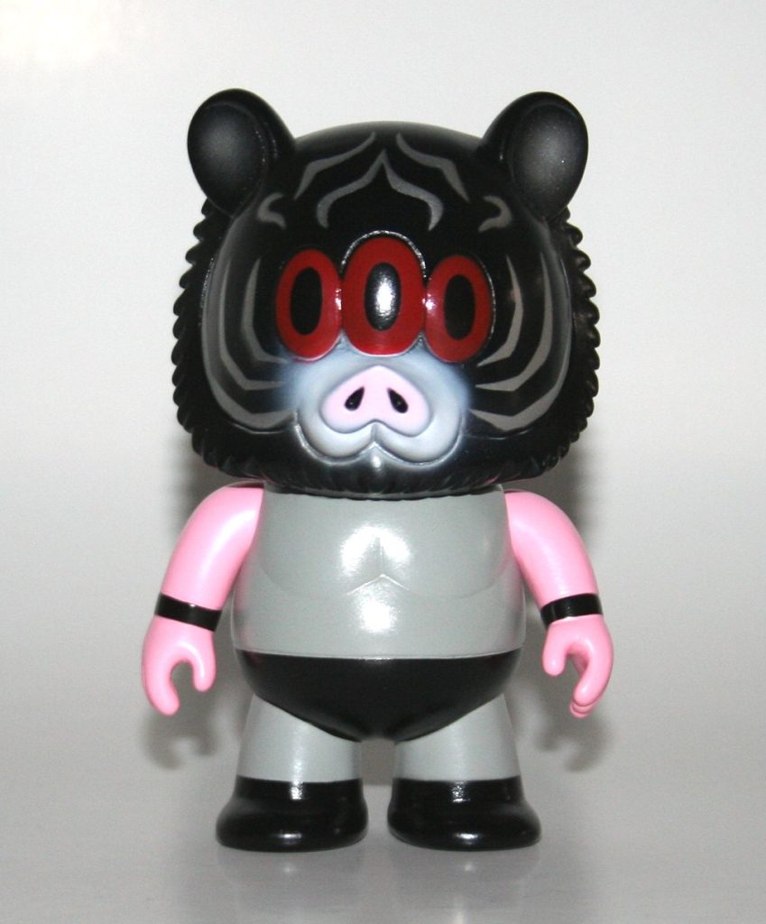 Art Junkie Black and Grey Butaiger Wrestler