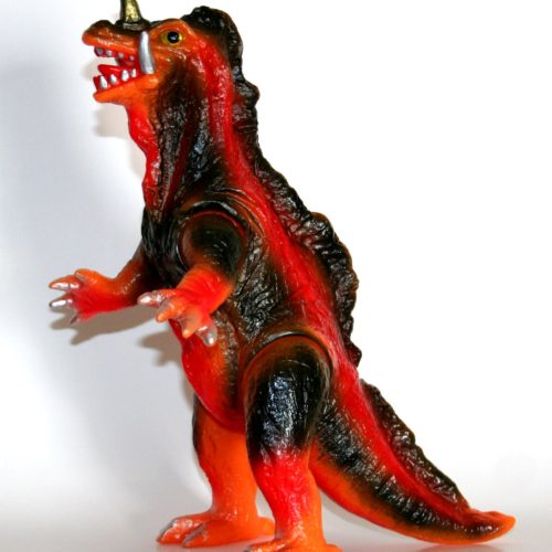 Hukkokudo Orange Painted More Brown Ceratosaurus