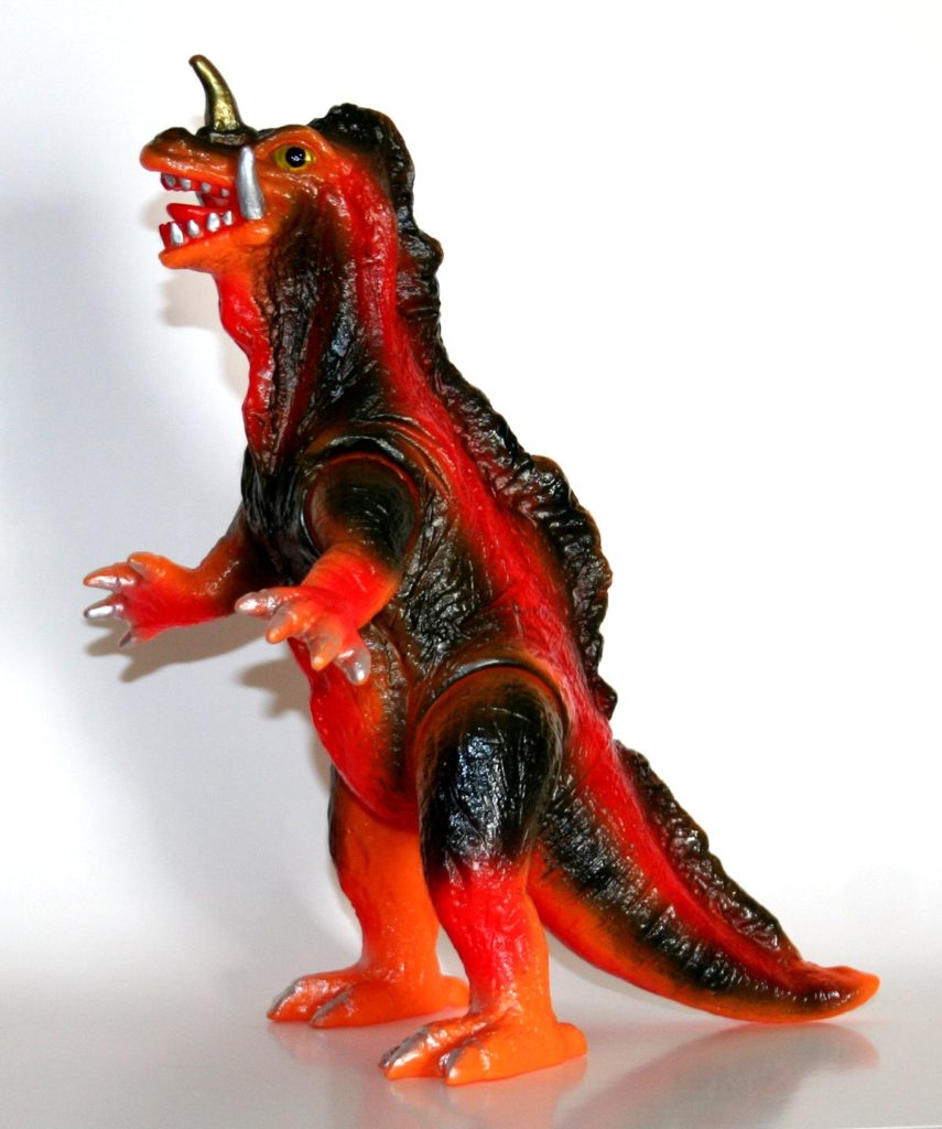 Hukkokudo Orange Painted More Brown Ceratosaurus