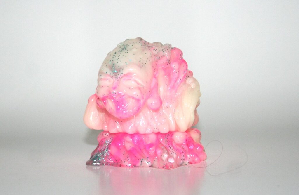 MVH Marbled Pink and Blue Miami Vice Sludge Demon