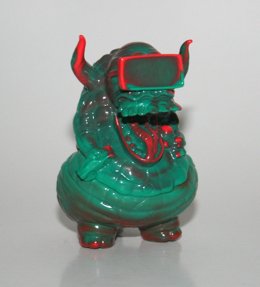 Unbox x David Arshawsky Green and Red Demon Cyborg