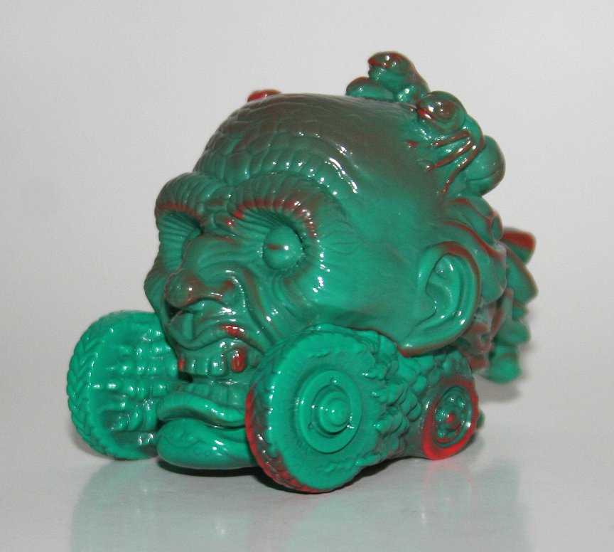 Unbox x David Arshawsky Green and Red Hot Wired Head V2