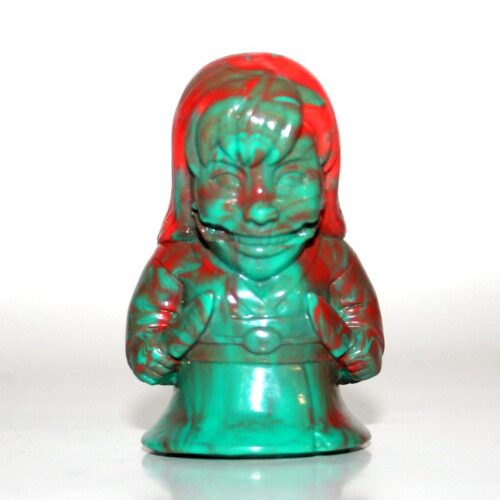 Unbox x Last Zectron Who Goes There Green and Red Girl With Knives