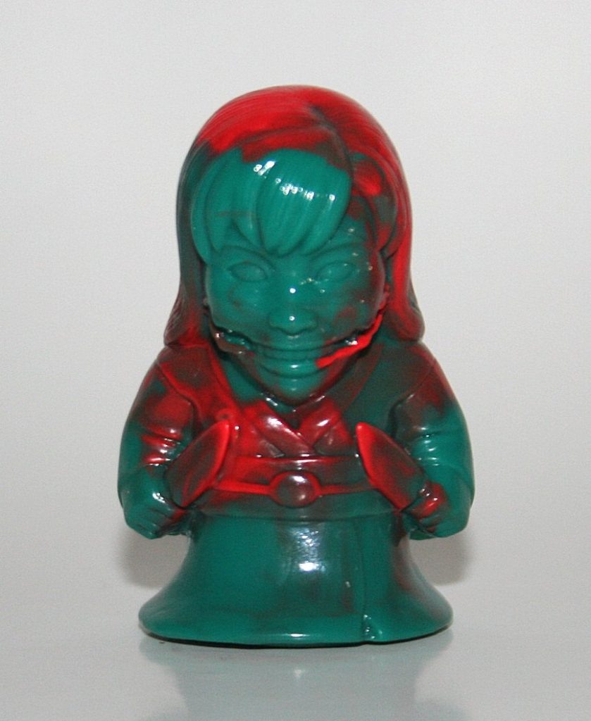 Unbox x Last Zectron Who Goes There Green and Red Girl With Knives V2