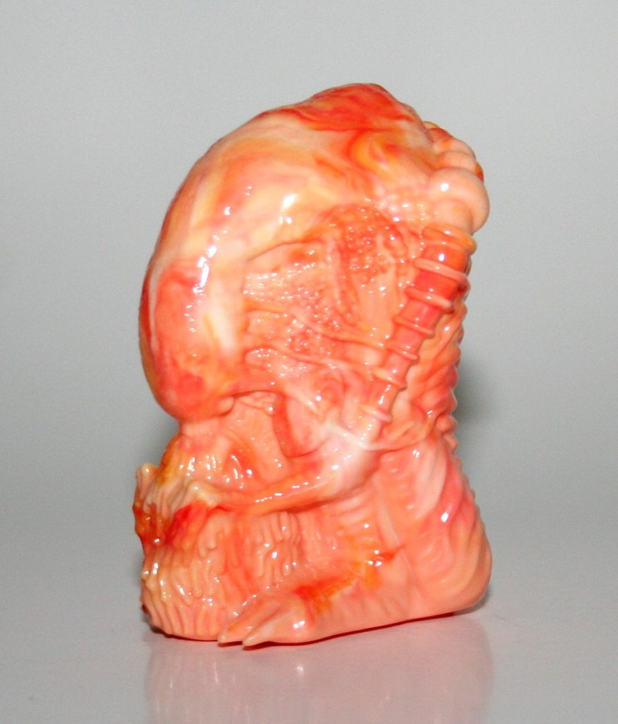Unbox x Testsunori Tawaraya Who Goes There 3 Orange Marbled Snout