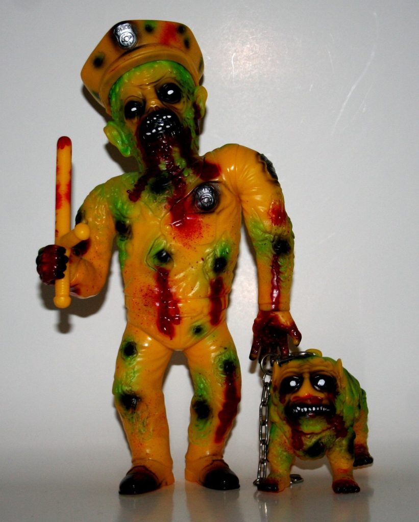 Violence Toy x Obsessed Panda Tokyo Bloodbath Mutant Cop and K9