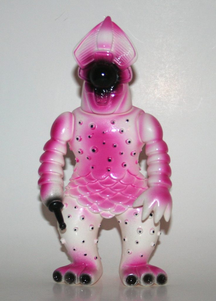 Cop A Squat Toys Black and Purple on White Semi Korosiya