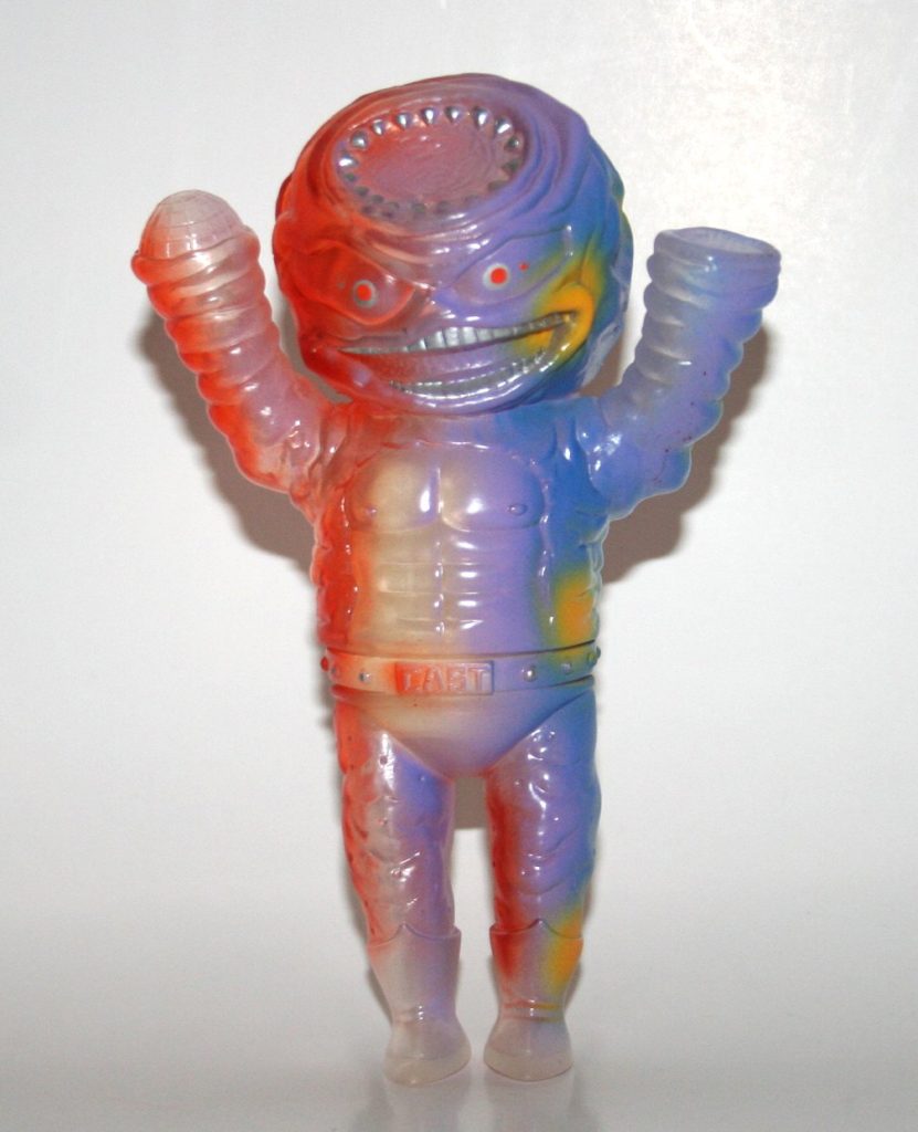 Cop A Squat Toys Clear Purple and GID Vinge
