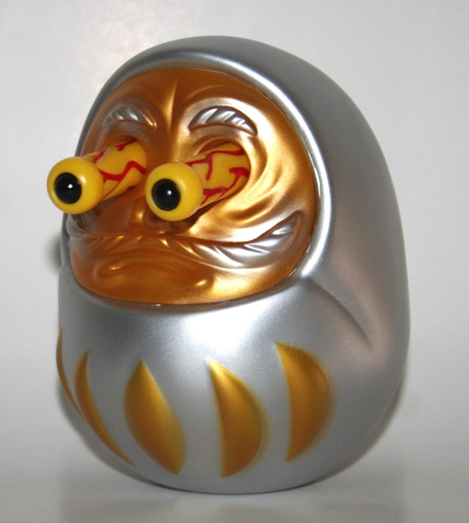 Maruhachi Gangu Silver Daruma