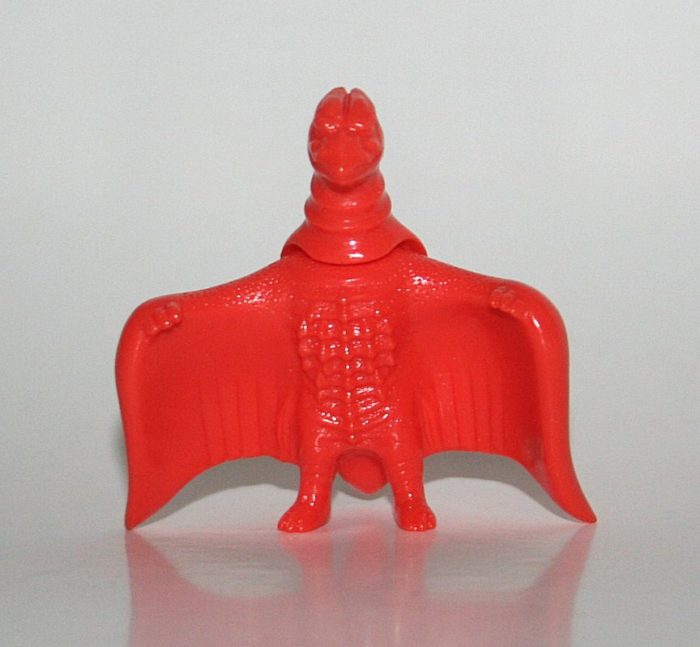 Marusan Kaiju Encyclopedia Unpainted Orange Version 2 Rodan