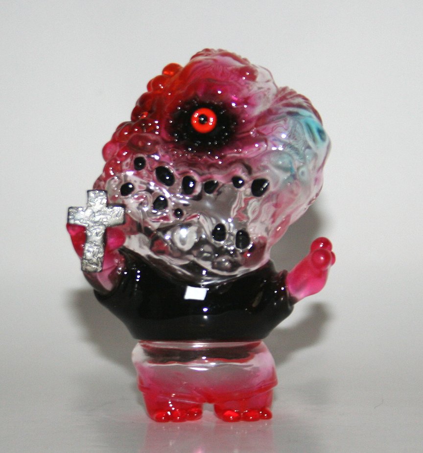 Phobia Toys x Rampage Toys Clear and Red Ugly Twin