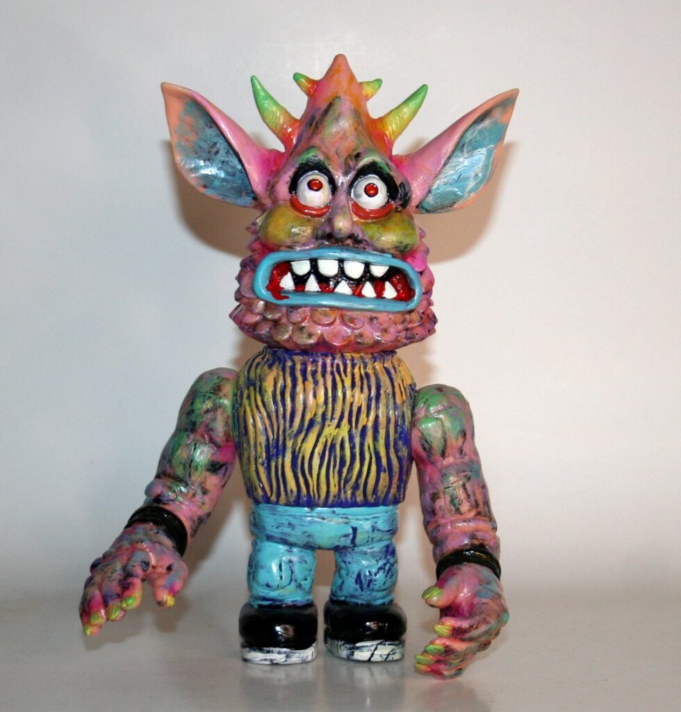 Grody Shogun Bulked Up and Blue Lipped Moloch Man