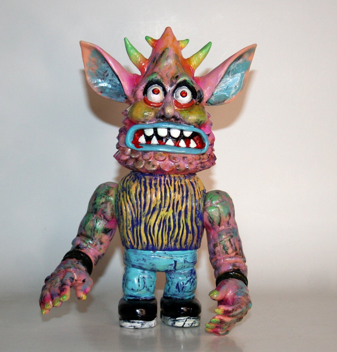 Grody Shogun Bulked Up and Blue Lipped Moloch Man